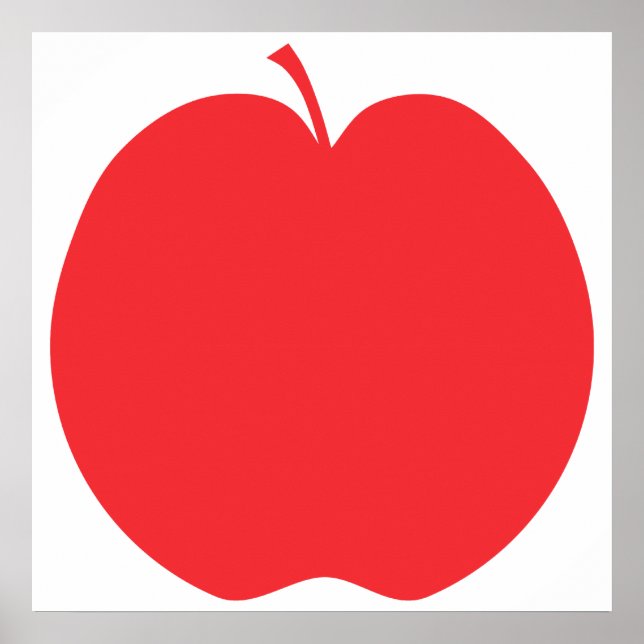 Red Apple. Poster (Vorne)