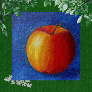 Red Apple - Stilles Lifestyle-Poster Puzzle