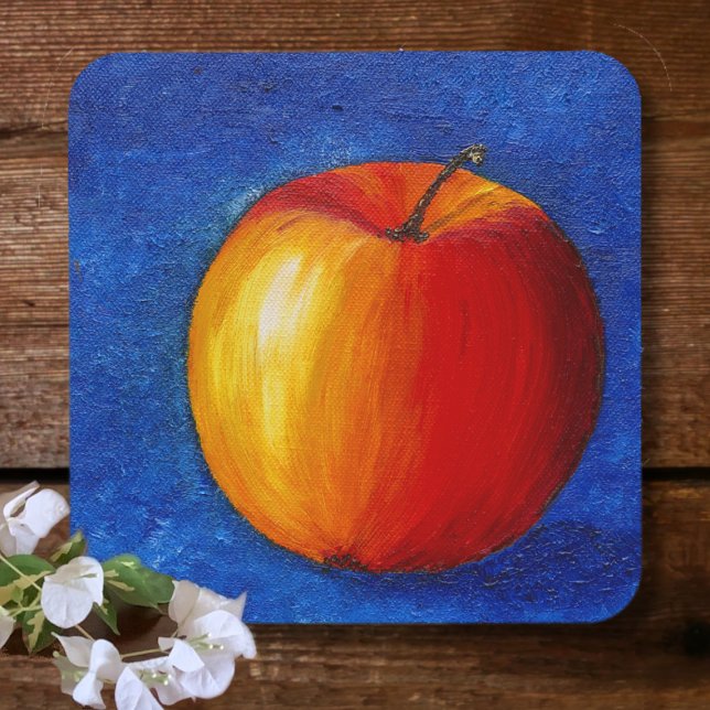 Red Apple - Stillleben Getränkeuntersetzer (Von Creator hochgeladen)
