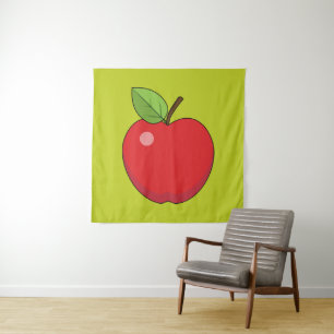Red Apple Wandteppich