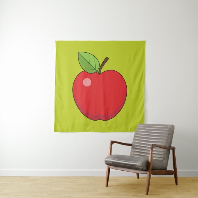 Red Apple Wandteppich (Beispiel)