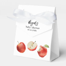 Red Apples Baby Dusche Fevor Boxen