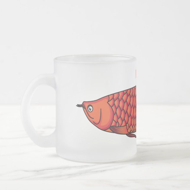 Red Arowana Cartoon Illustration Mattglastasse (Links)