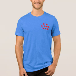 "Red Arrovvs"-Herren-T-Shirt Tri-Blend Shirt
