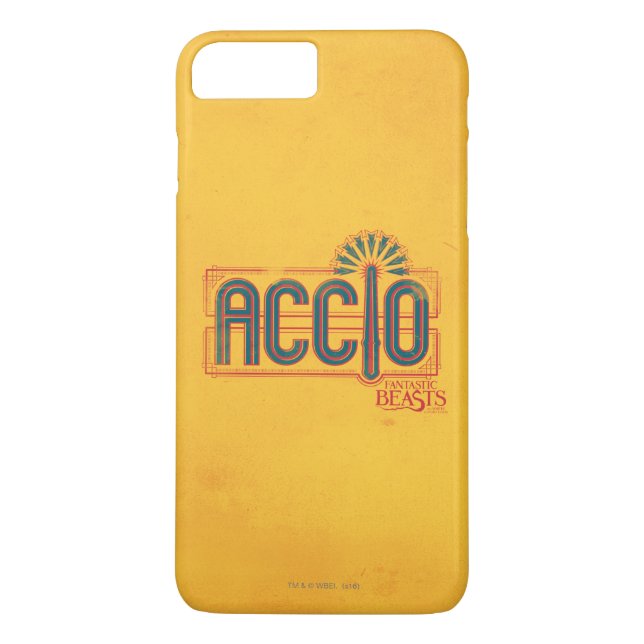 Red Art Deco ACCIO™ Spell Graphic Case-Mate iPhone Hülle (Rückseite)