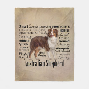 Red Australian Shepherd Traits Fleecedecke