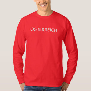 RED Austria "Österreich" Long Sleeve T - Shirt