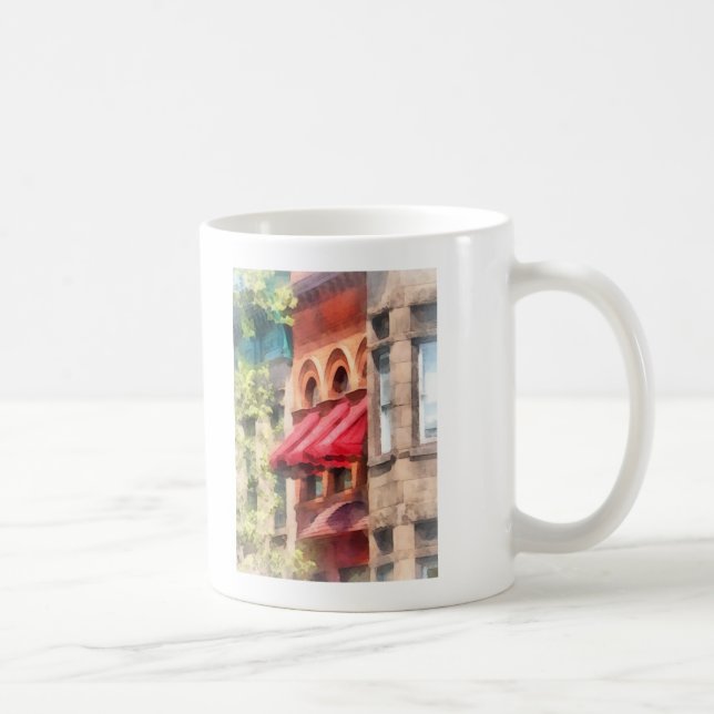 Red Awnstone Hoboken NJ Tasse (Rechts)