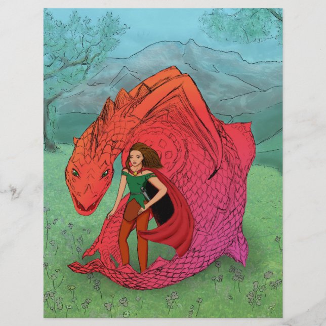 Red Baby Dragon (Vorderseite)