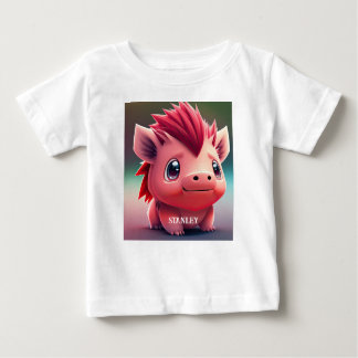 Red BABY Razorback Baby T-shirt