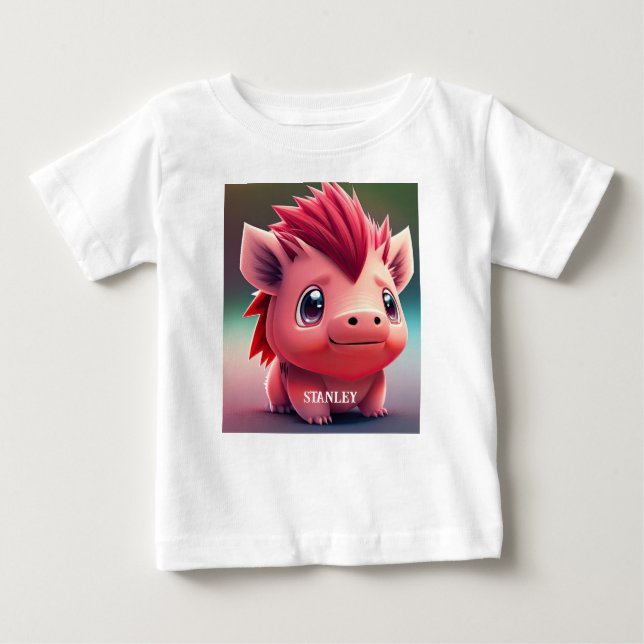 Red BABY Razorback Baby T-shirt (Vorderseite)