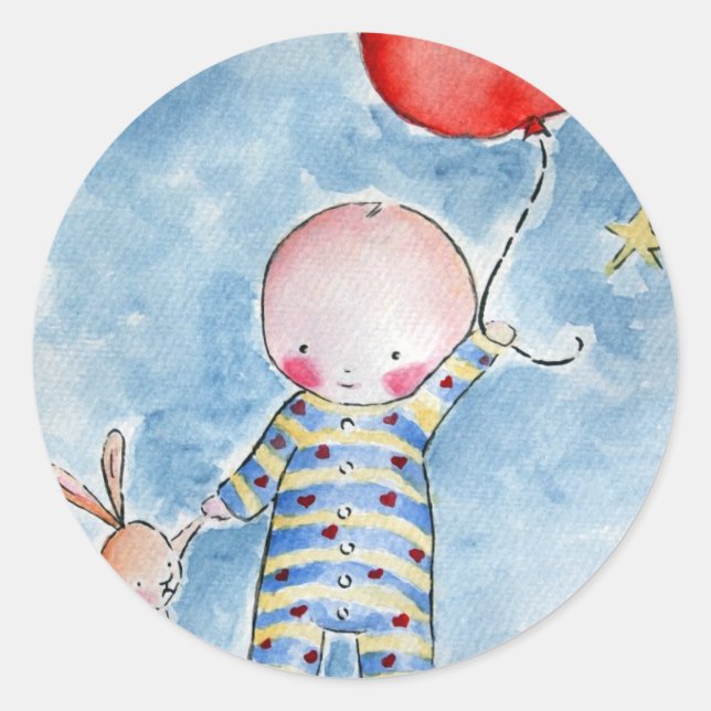 Red Baloon Stickers (Vorderseite)