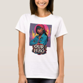 Red Bandana Girl Our Hero Music Concert T-Shirt