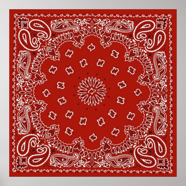 Red Bandana Poster (Vorne)