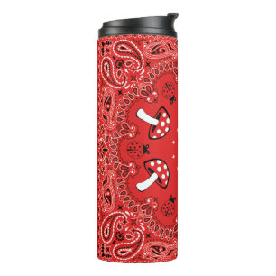 Red Bandana Thermosbecher
