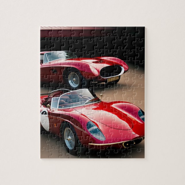 Red Barchetta Puzzle (Vertikal)