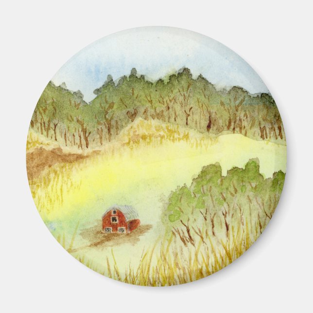 Red Barn Magnet (Vorne)