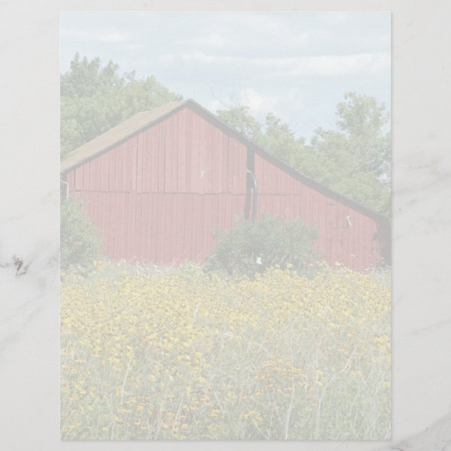Red Barn Stationery (Vorderseite)