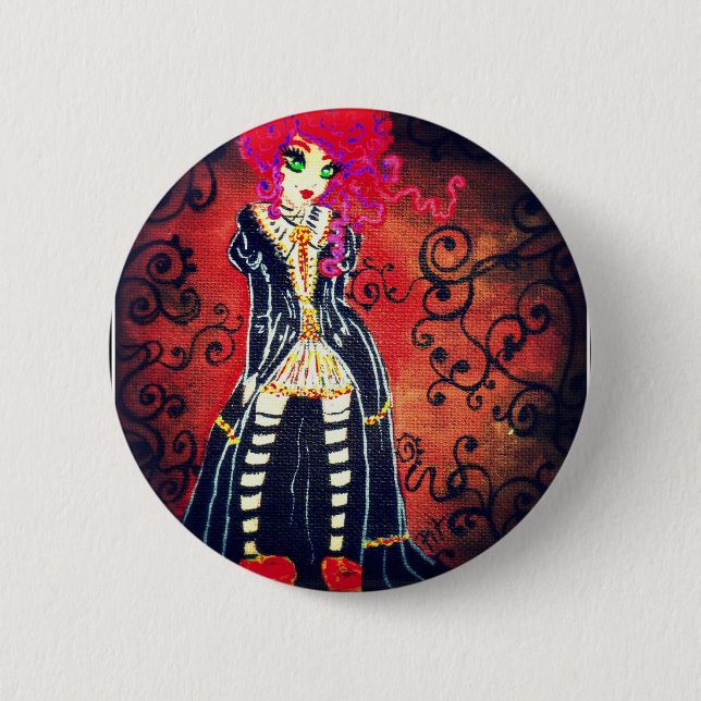 red barock button (Vorderseite)