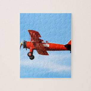 Red Baron Bi Flugzeug Puzzle