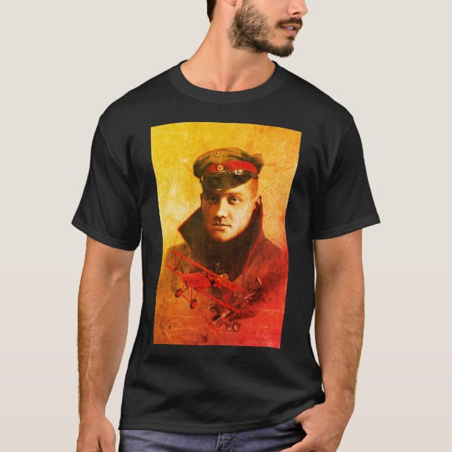 Red Baron Men-T - Shirt (Vorderseite)