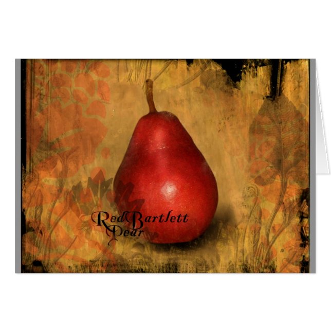 Red Bartlett Pear (Vorderseite (Horizontal))