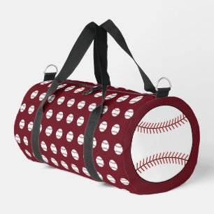 Red Baseball Duffel Bag Duffle Bag