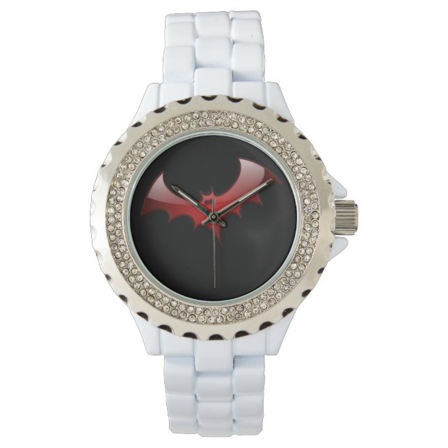 Red Bat Armbanduhr (Vorderseite)