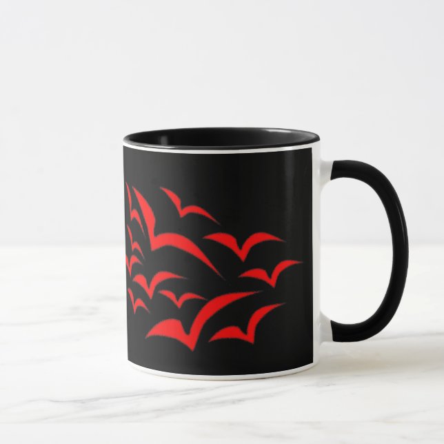 Red Bat Cloud-Tasse Tasse (Rechts)