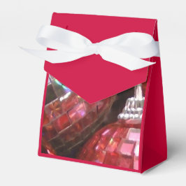 Red Baubles favorisierte box Rot Geschenkschachtel