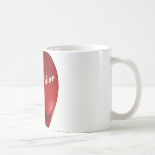 Red Be my Heart Tasse