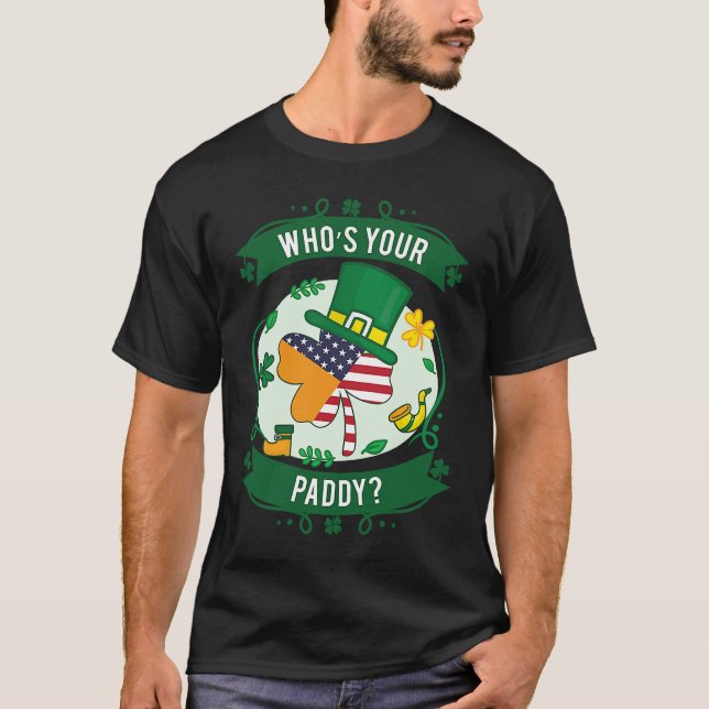 Red Beard Redhead Ginger Bearded Shamrock Party T-Shirt (Vorderseite)