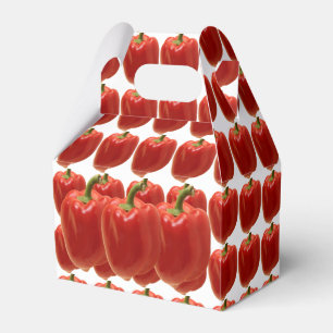Red Bell Pepper Frisch vom Markt Geschenkschachtel