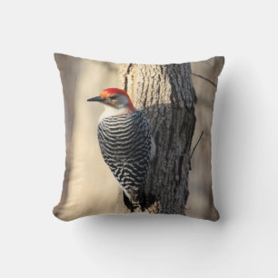 Red Bellied Woodpecker Kissen