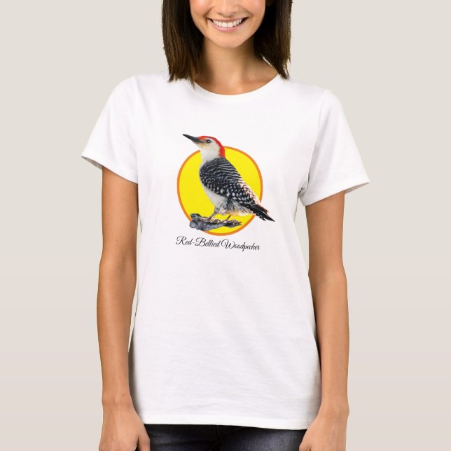 Red-Bellied Woodpecker T-Shirt (Vorderseite)