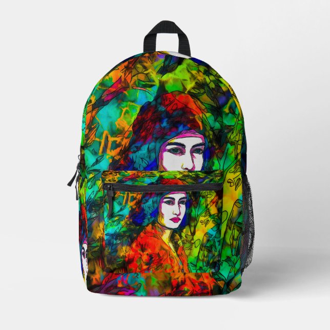 Red Beret Bedruckter Rucksack (Vorderseite)