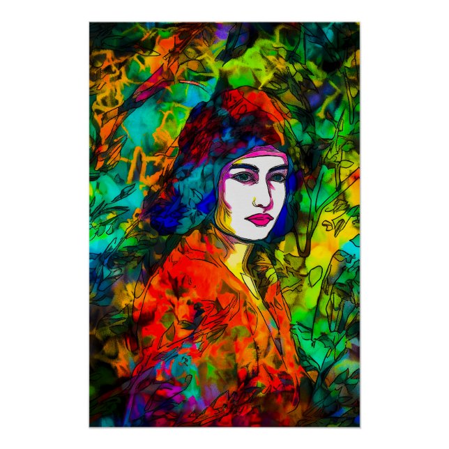 Red Beret Poster (Vorderseite)
