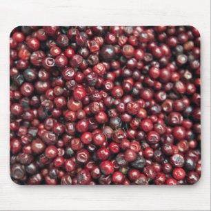 Red berries of the Himalayas Mousepad