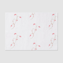 Red Berry Tissue Paper Seidenpapier