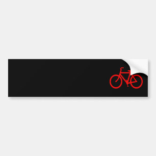Red Bike Autoaufkleber