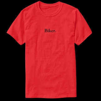 Red biker T - Shirt - Motorrad