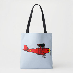 Red Biplane