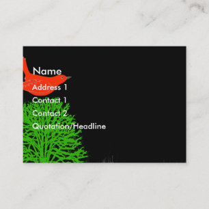 Red Bird Visitenkarte