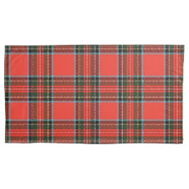 Red Black and White Plaid Pattern Style Kissenbezug