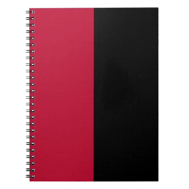 Red & Black CUSTOM Notizblock (Vorderseite)
