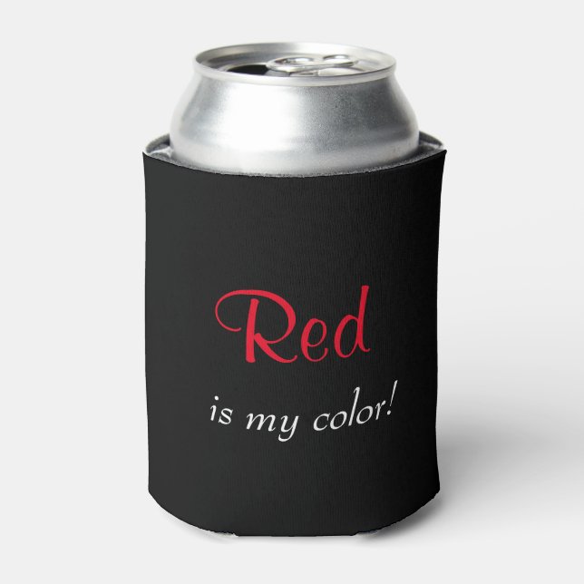 Red Black Dosenkühler (Kanne Vorderseite)