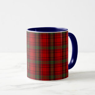 Red Black Green Cosy Plaid Tasse