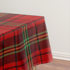 Red Black Green Cosy Plaid Tischdecke