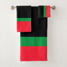 Red Black Green Plush Poly Cotton