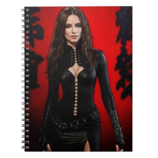 Red Black photo notebook Notizblock